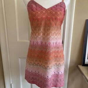 Crochet Knit Missoni Dress